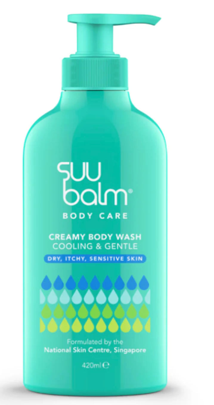 Suu Blam Creamy Body Wash (Cooling & Gentle)