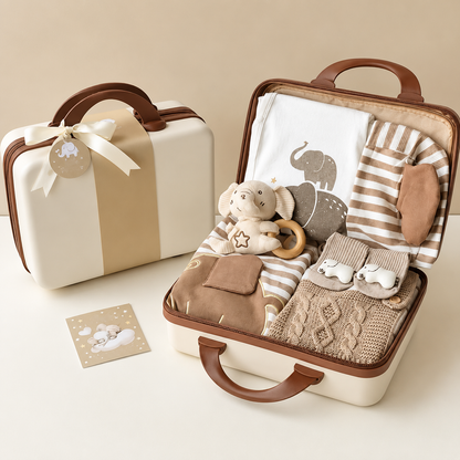 Elephant Baby Gift Set (Newborn–8 Months) | Preorder