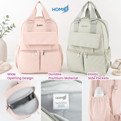 Waterproof Mummy Bag / Mummy Daddy Multifunctional Travel Backpack