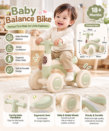 Baby Balance Bike (18 Months+)