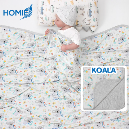 HOMIE Cozy Baby Bamboo Blanket (size120x120cm)