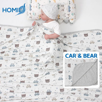HOMIE Cozy Baby Bamboo Blanket (size120x120cm)
