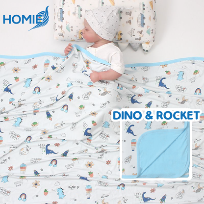 HOMIE Cozy Baby Bamboo Blanket (size120x120cm)