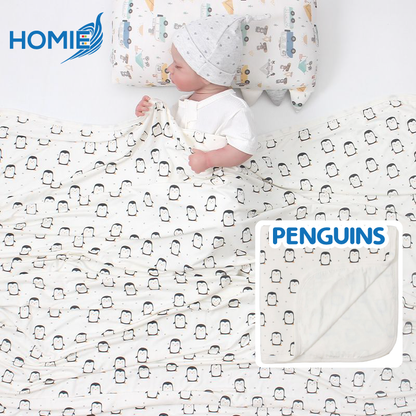 HOMIE Cozy Baby Bamboo Blanket (size120x120cm)