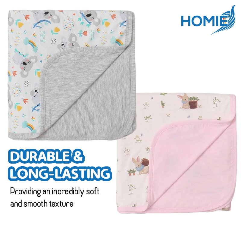 HOMIE Cozy Baby Bamboo Blanket (size120x120cm)