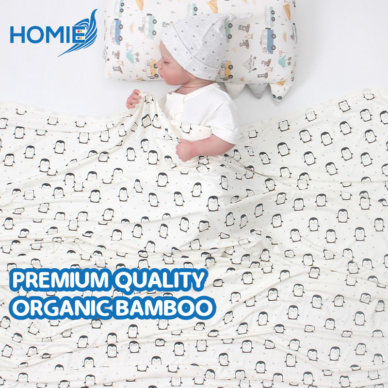 HOMIE Cozy Baby Bamboo Blanket (size120x120cm)