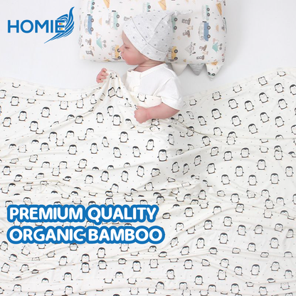 HOMIE Cozy Baby Bamboo Blanket (size120x120cm)