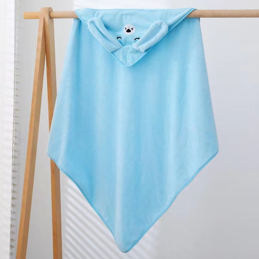 HOMIE Baby Hooded Towel (80 x 80cm | Coral Fleece | Hypoallergenic | 29 Animal Designs)