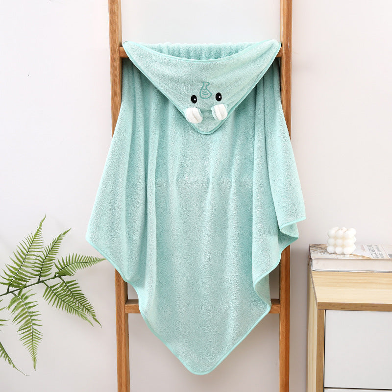 HOMIE Baby Hooded Towel (80 x 80cm | Coral Fleece | Hypoallergenic | 29 Animal Designs)