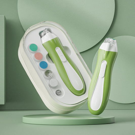 HOMIE Electric Nail Trimmer (Newborn to 2 Years) Safe and Secure for Kids