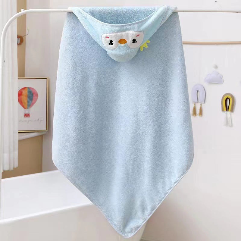 HOMIE Baby Hooded Towel (80 x 80cm | Coral Fleece | Hypoallergenic | 29 Animal Designs)