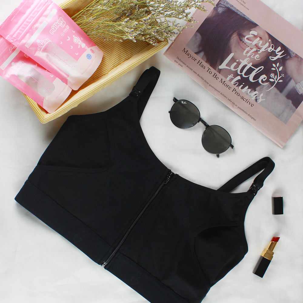 Hands Free Pumping Bra