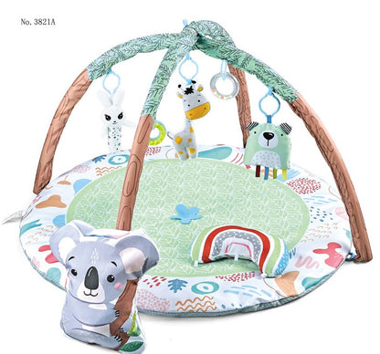 4-in-1 Baby Play Gym & Activity Mat – Play, Roll, Sit & Crawl