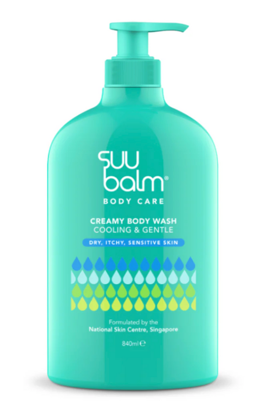 Suu Blam Creamy Body Wash (Cooling & Gentle)