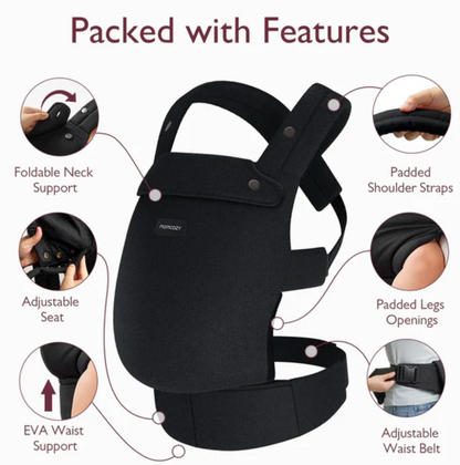 Momcozy BC001 Baby Carrier - Hands Free Comfort
