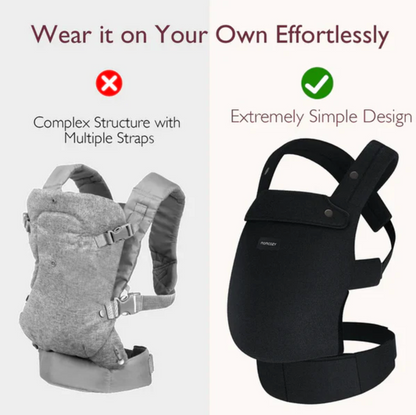 Momcozy BC001 Baby Carrier - Hands Free Comfort