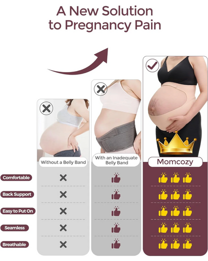 Momcozy Ergonest Maternity Belly Band (3D Support)
