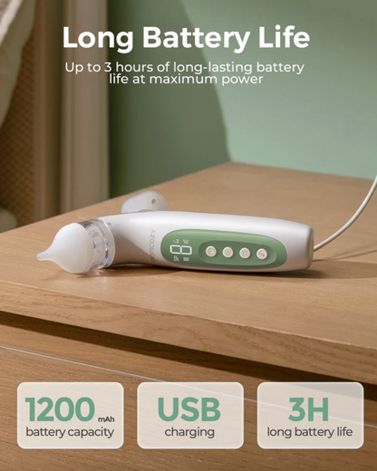 Momcozy BreezyClear™ 2-in-1 Spray & Suction Electric Nasal Aspirator