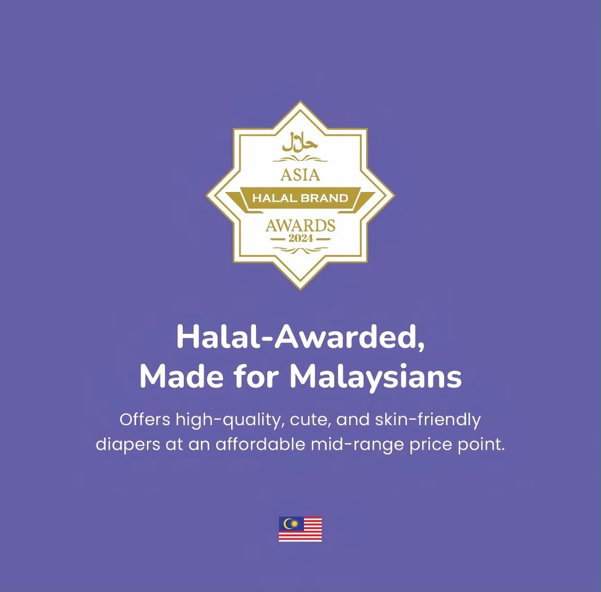 Faybel No Messy Super Absorbent Diaper Tape and Pant Hala Certified