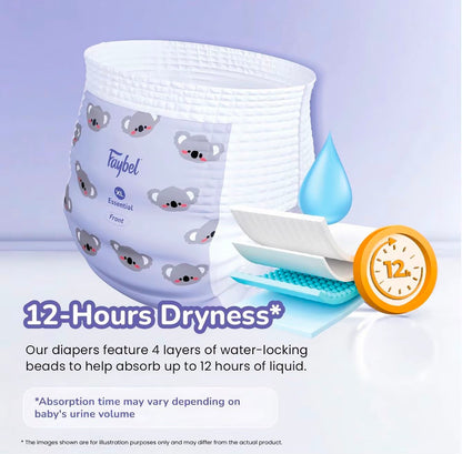 Faybel No Messy Super Absorbent Diaper Tape and Pant Hala Certified