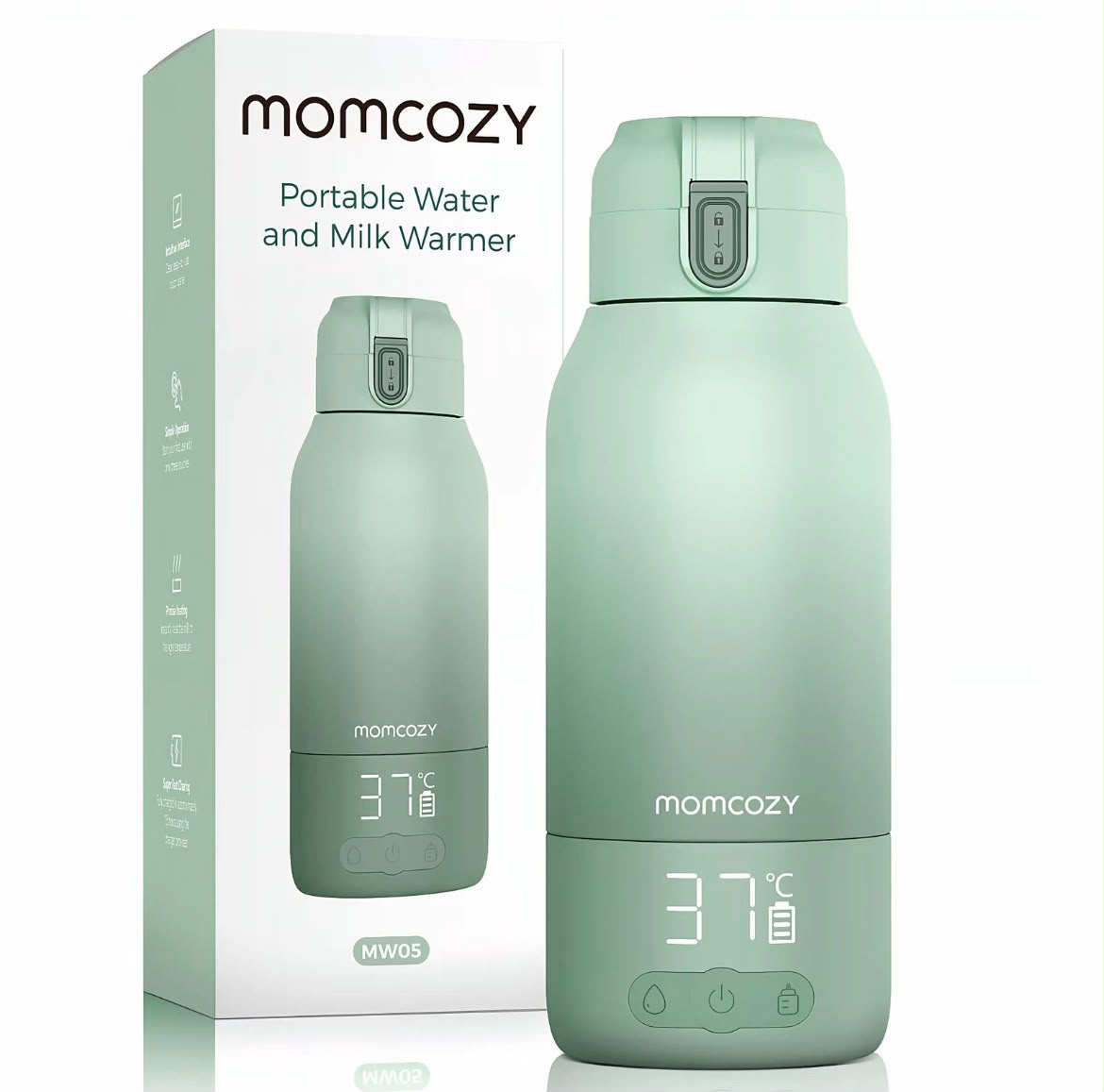 Momcozy Portable Breast Milk & Water Warmer for Travel
