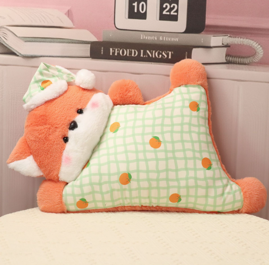 Soft Fluffy Animal Pillow Cushion
