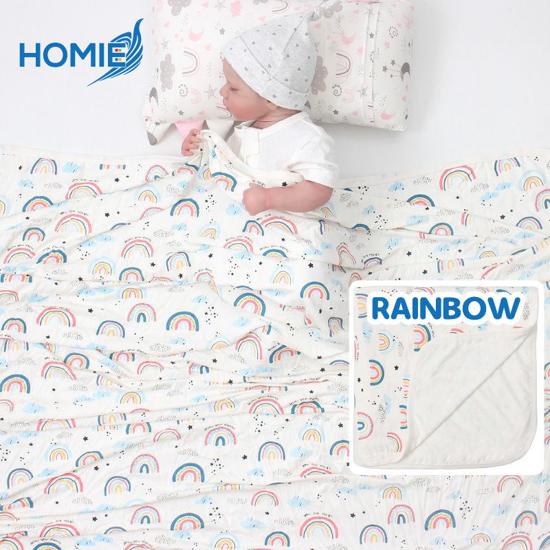 HOMIE Cozy Baby Bamboo Blanket (size120x120cm)